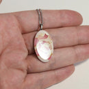 [配件]吊墜玫瑰（紅色）| Owari Cloisonne