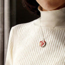 [配件]吊墜燕尾蝴蝶（紅色）| Owari Cloisonne