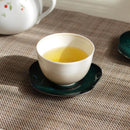 [小菜（板）]碟（綠色）2 | Owari Cloisonne