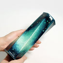 [花瓶]六邊形（綠色）| Owari Cloisonne