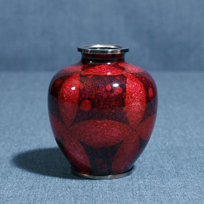 [향] 아로마 냄비 Shippo (빨간색) | Owari Cloisonne