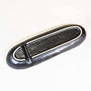 [แผ่นขนาดใหญ่ (แผ่นเสียง)] แผ่นยาวพร้อมพาร์ติชันรูปเรือสีดำ | Marumo Kato Pottery | Mino Wares