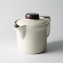 [JAPANESE TEA CUP] WIDE-MOUTHED POT POWDERED (WITH AMI) | MARUMO KATO POTTERY | MINO WARES