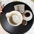 [JAPANESE TEA CUP] WIDE-MOUTHED POT POWDERED (WITH AMI) | MARUMO KATO POTTERY | MINO WARES