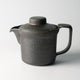 [日本茶杯]寬口鍋黑色銀（與AMI）| Marumo Kato Pottery |米諾商品