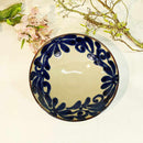 [ชาม] Ryukyu Ruri Karakusa 8.0 Menbachi | Marumo Kato Pottery | Mino Wares