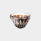 [SAKE CUP] SAKURAJIMA CUP (BROWN) IN A PAULOWNIA BOX | SATUMA VIDRO | SATSUMA CUT GLASS