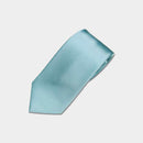 [領帶] Celadon Green Miyavi 33 Momme絲綢緞面| Gunnai紡織品|富士櫻花