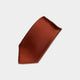 [TIE] TERRACOTTA MIYAVI 33 MOMME SILK SATIN | GUNNAI TEXTILES| FUJI SAKURA