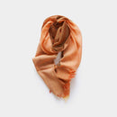 [圍巾] Stall Kasane Yamato Persimmon（柿子×虹彩）| Gunnai紡織品|富士櫻花