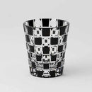 [GLASS] KUROCO TAMA CHECKERED OLD | EDO CUT GLASS