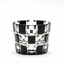 [GLASS] KUROCO TAMA CHECKERED GUINOMI | EDO CUT GLASS
