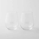 [GLASS] LIGHT WINE WINE BOWL BORDEAUX 2 PIECES SET IN A WOODEN BOX | EDO GLASS