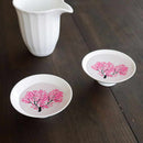 [SAKE CUP] SAKURA MAGIC 2 PIECES | MINO WARES | MARUMO TAKAGI