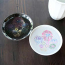 [Sake Cup] Hanabi (ดอกไม้ไฟ) Magic 2 Piece | Mino Wares | Marumo Takagi