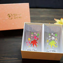 [GLASS] AUTUMN LEAVES MAGIC 2 PIECES | MARUMO TAKAGI