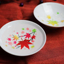 [SAKE CUP] AUTUMN LEAVES MAGIC 2 PIECES | MINO WARES | MARUMO TAKAGI