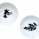 [SAKE CUP] SAKURA & AUTUMN LEAVES MAGIC (WHITE) 2 PIECES | MINO WARES | MARUMO TAKAGI
