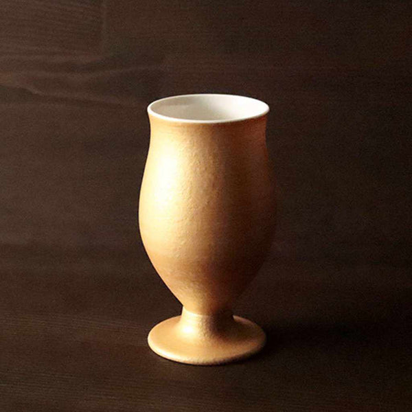 [ถ้วย] แก้วทองคำพอร์ซเลน Mino Wares | Marumo Takagi