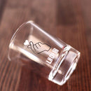 [샷 유리] 색상 및 디자인 변화 심장 (4 개) | 일본 슌 | 미노 워케스