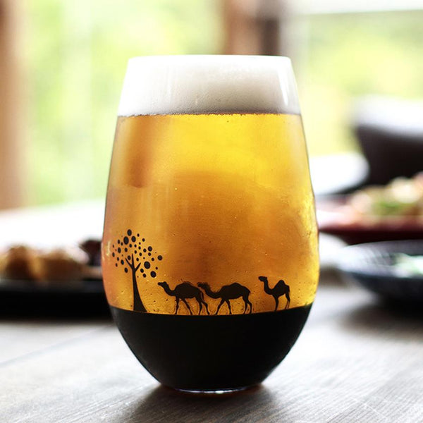 [แก้ว] Sunset ใน Savannah Camel | ชุนญี่ปุ่น | Marumo Takagi
