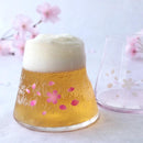 [GLASS] CHERRY BLOSSOMS & MT FUJI (1 PIECE) CLEAR | COLOR & DESIGN CHANGE | MARUMO TAKAGI