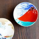 [SMALL DISH (PLATE)]  AKAFUJI | KUTANI WARES | MARUMO TAKAGI