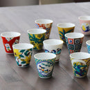 [Sake Cup] Yoshidayahuaoi | Kutani Wares