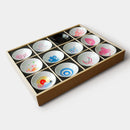 [Sake Cup] 12 조각 세트 Shun Japan Japanese Tradition Magic | 미노 상품 | 마루모 타카기