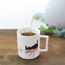 [MUG (CUP)] DOG PARENT & CHILD (WHITE) | COLOR & DESIGN CHANGE | MINO WARES | MARUMO TAKAGI