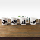 [MUG (CUP)] DOG PARENT & CHILD (WHITE) | COLOR & DESIGN CHANGE | MINO WARES | MARUMO TAKAGI