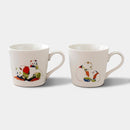 [แก้ว (ถ้วย)] พ่อแม่แพนด้าและลูก | การเปลี่ยนแปลงสีและการออกแบบ Mino Wares | Marumo Takagi