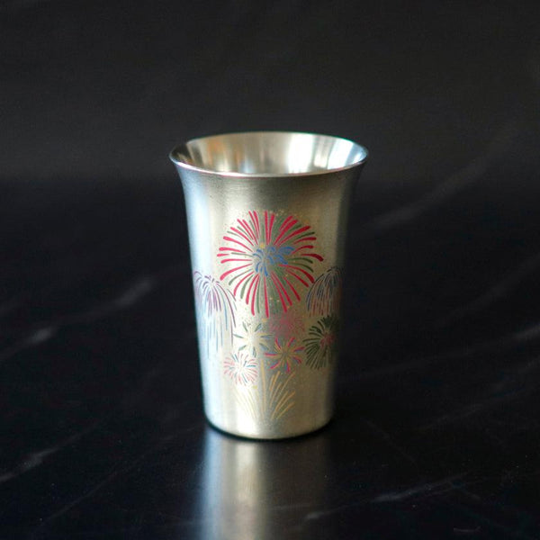 [玻璃杯]哈納比（煙花）魔術（銅罐）|顏色與設計變更| |馬魯莫·高吉（Marumo Takagi）