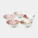 [SAKE CUP] RED GOLD SET OF 5 | MINO WARES | MARUMO TAKAGI