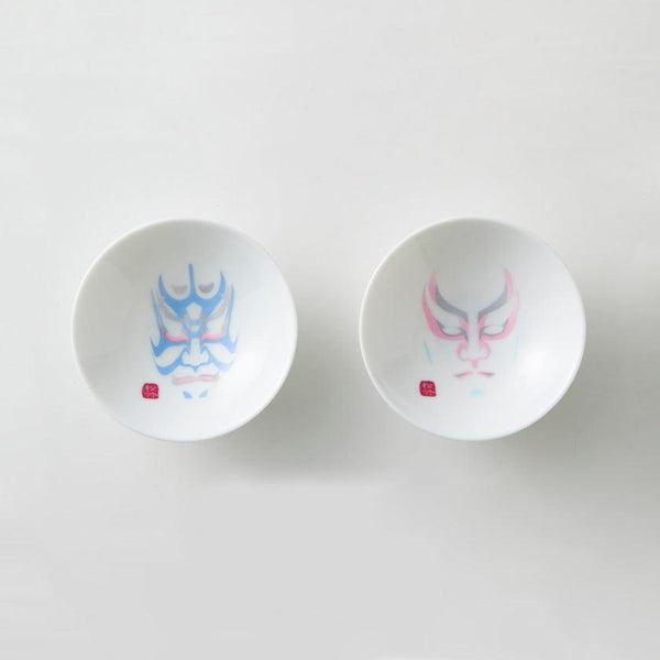 [Sake Cup] Kabuki สำหรับความเย็น | การเปลี่ยนแปลงสีและการออกแบบ Mino Wares | Marumo Takagi