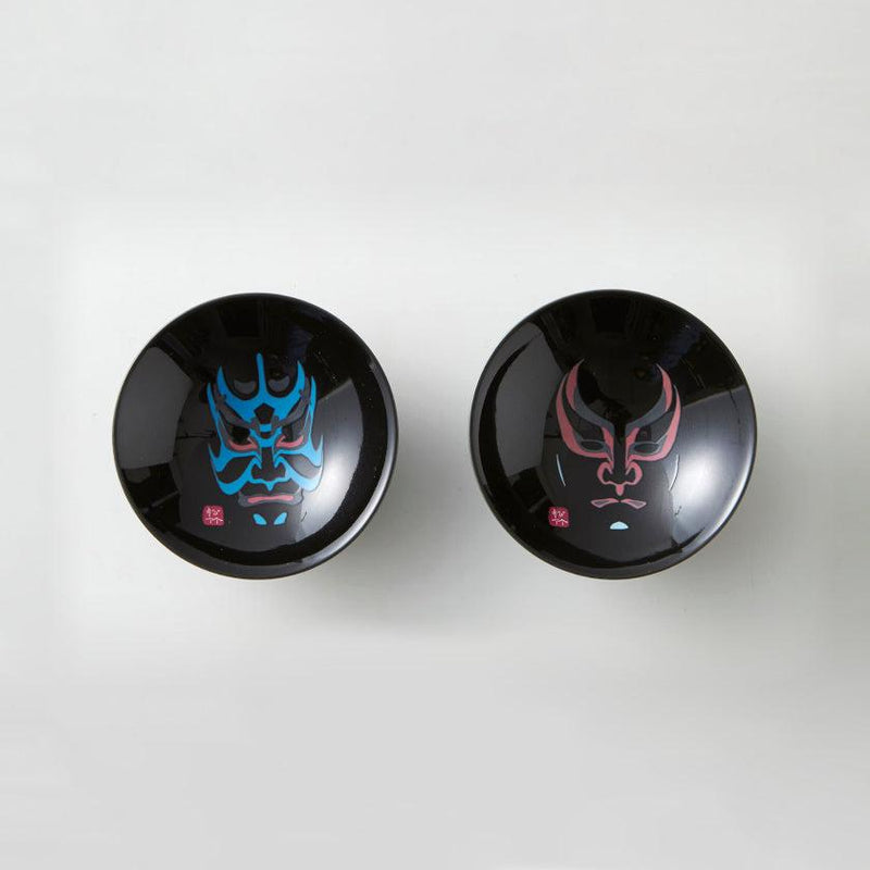 [Sake Cup] Kabuki (검은 색) | 색상 및 디자인 변경 | 미노 상품 | 마루모 타카기