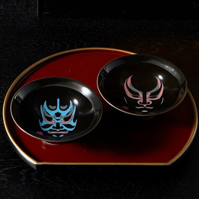 [清酒杯] Kabuki（黑色）|顏色與設計變更| Mino Wares |馬魯莫·高吉（Marumo Takagi）