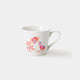 [แก้ว (ถ้วย)] แมวจ้องมองกัน (สีขาว) | การเปลี่ยนแปลงสีและการออกแบบ Mino Wares | Marumo Takagi