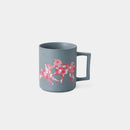 [MUG (CUP)] DOG & PUPPY SHIBA INU (MATTE LIGHT GRAY) | COLOR & DESIGN CHANGE | MINO WARES | MARUMO TAKAGI