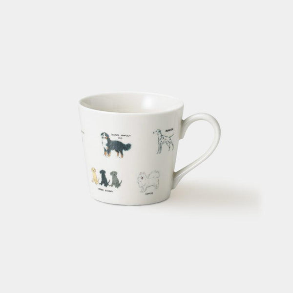 [杯子（杯）]放鬆的狗（3）dalmatians，等等。 | Mino Wares |馬魯莫·高吉（Marumo Takagi）