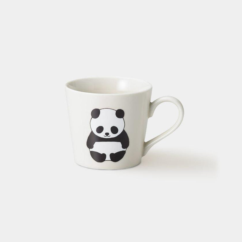 [MUG (CUP)] PANDA (WHITE) | COLOR & DESIGN CHANGE | MINO WARES | MARUMO TAKAGI