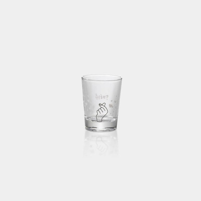 [SHOT GLASS] KYUN HEART SET OF 4 | COLOR & DESIGN CHANGE | MARUMO TAKAGI