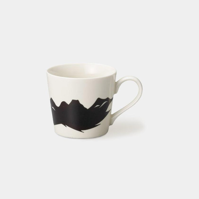 [杯子（杯）] Mt。富士（白色）|顏色與設計變更| Mino Wares |馬魯莫·高吉（Marumo Takagi）
