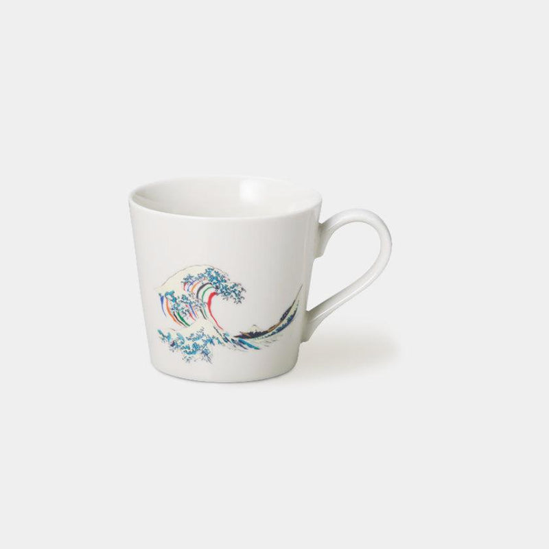 [MUG (CUP)] HOKUSAI (WHITE) | COLOR & DESIGN CHANGE | MINO WARES | MARUMO TAKAGI