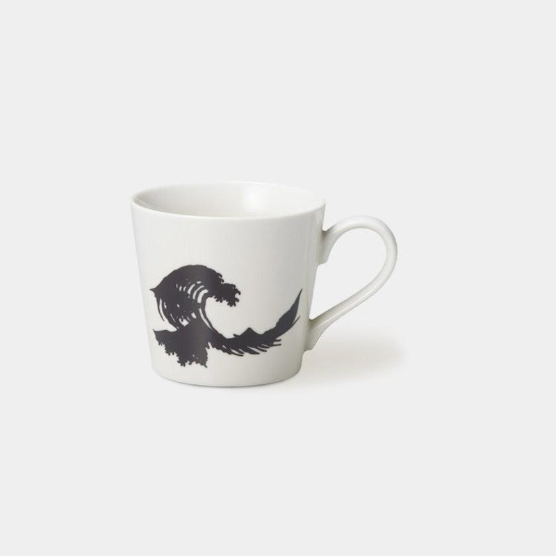 [MUG (CUP)] HOKUSAI (WHITE) | COLOR & DESIGN CHANGE | MINO WARES | MARUMO TAKAGI