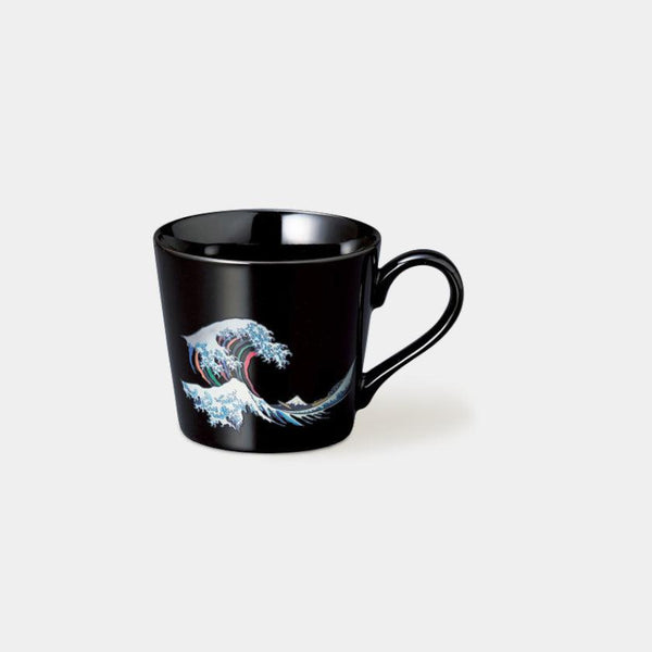 [杯子（杯）] Hokusai（黑色）|顏色與設計變更| Mino Wares |馬魯莫·高吉（Marumo Takagi）