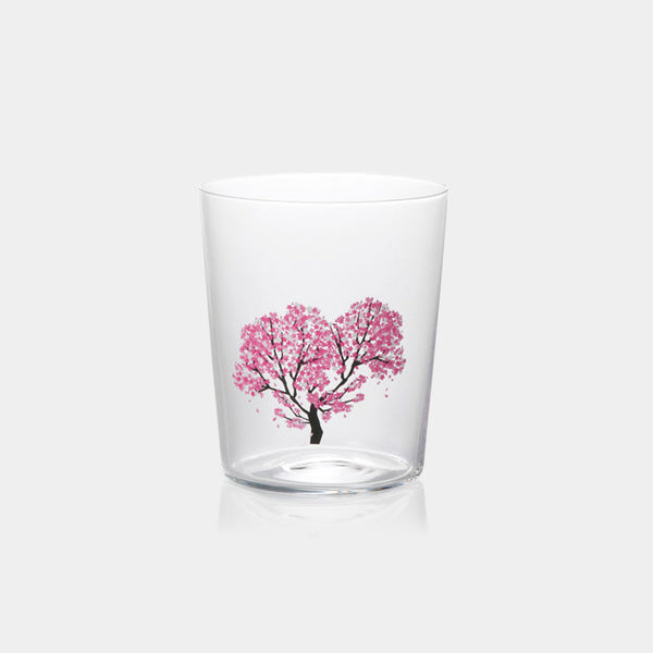 [玻璃杯]櫻花|顏色與設計變更|馬魯莫·高吉（Marumo Takagi）