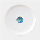 [SAKE CUP] MT FUJI CAN BE SEEN! PEARL LUSTER (FLAT TYPE) | MINO WARES | MARUMO TAKAGI