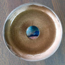 [SAKE CUP] MT FUJI CAN BE SEEN! BRONZE (FLAT TYPE) | MINO WARES | MARUMO TAKAGI