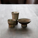 [SAKE CUP] MT FUJI CAN BE SEEN! BRONZE (TALL TYPE) | MINO WARES | MARUMO TAKAGI
